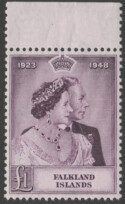 Aron R. Halberstam Philatelists Ltd.; British Commonwealth Stamps: FALKLAND ISLANDS - KGVI; Scott: 100; SG: 167; Condition: VF NH