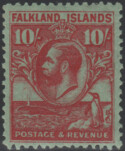 Aron R. Halberstam Philatelists Ltd.; British Commonwealth Stamps: FALKLAND ISLANDS - KGV; Scott: 63; SG: 125; Condition: VF LH