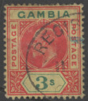 Aron R. Halberstam Philatelists Ltd.; British Commonwealth Stamps: GAMBIA - KEVII; Scott: 39; SG: 56; Condition: VF U