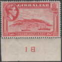 Aron R. Halberstam Philatelists Ltd.; British Commonwealth Stamps: GIBRALTAR - KGVI; Scott: 109; SG: 123; Condition: VF VLH
