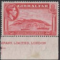 Aron R. Halberstam Philatelists Ltd.; British Commonwealth Stamps: GIBRALTAR - KGVI; Scott: 109; SG: 123; Condition: VF VLH