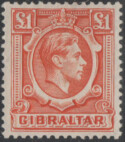 Aron R. Halberstam Philatelists Ltd.; British Commonwealth Stamps: GIBRALTAR - KGVI; Scott: 118; SG: 131; Condition: VF H
