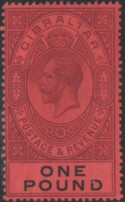 Aron R. Halberstam Philatelists Ltd.; British Commonwealth Stamps: GIBRALTAR - KGV; Scott: 75; SG: 85; Condition: F-VF NH