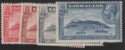Aron R. Halberstam Philatelists Ltd.; British Commonwealth Stamps: GIBRALTAR - KGV; Scott: 96-99; SG: 110-113; Condition: VF NH