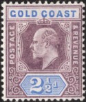 Aron R. Halberstam Philatelists Ltd.; British Commonwealth Stamps: GOLD COAST - KEVII; Scott: 52; SG: 52; Condition: VF LH