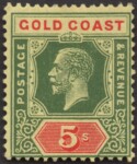 Aron R. Halberstam Philatelists Ltd.; British Commonwealth Stamps: GOLD COAST - ; Scott: 93; SG: 98; Condition: F-VF LH