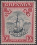 Aron R. Halberstam Philatelists Ltd.; British Commonwealth Stamps: GRENADA - KGVI; Scott: none; SG: 163e; Condition: F-VF LH