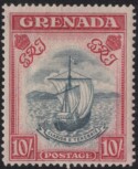 Aron R. Halberstam Philatelists Ltd.; British Commonwealth Stamps: GRENADA - KGVI; Scott: none; SG: 163b; Condition: F-VF LH
