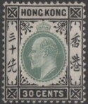 Aron R. Halberstam Philatelists Ltd.; British Commonwealth Stamps: HONG KONG - KEVII; Scott: 99; SG: 84; Condition: VF H
