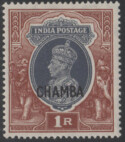 Aron R. Halberstam Philatelists Ltd.; British Commonwealth Stamps: INDIA CHAMBA - KGVI; Scott: 101; SG: 102; Condition: VF LH