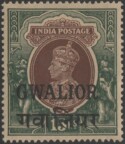 Aron R. Halberstam Philatelists Ltd.; British Commonwealth Stamps: INDIA GWALIOR - KGVI; Scott: 116; SG: 116; Condition: VF VLH