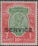 Aron R. Halberstam Philatelists Ltd.; British Commonwealth Stamps: INDIA - KGV; Scott: O63; SG: O94; Condition: VF LH