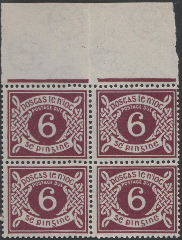 Aron R. Halberstam Philatelists Ltd.; British Commonwealth Stamps: IRELAND - KGVI; Scott: J4; SG: D4; Condition: VF NH