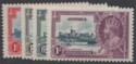 Aron R. Halberstam Philatelists Ltd.; British Commonwealth Stamps: JAMAICA - KGV; Scott: 109-112; SG: 114-117; Condition: VF LH