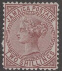 Aron R. Halberstam Philatelists Ltd.; British Commonwealth Stamps: JAMAICA - QV; Scott: 14; SG: 14; Condition: VF H