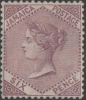 Aron R. Halberstam Philatelists Ltd.; British Commonwealth Stamps: JAMAICA - QV; Scott: 51; SG: 52; Condition: F-VF LH