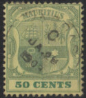 Aron R. Halberstam Philatelists Ltd.; British Commonwealth Stamps: MAURITIUS - KEVII; Scott: none; SG: 152; Condition: VF U