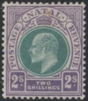 Aron R. Halberstam Philatelists Ltd.; British Commonwealth Stamps: NATAL - KEVII; Scott: 107; SG: 156; Condition: VF LH
