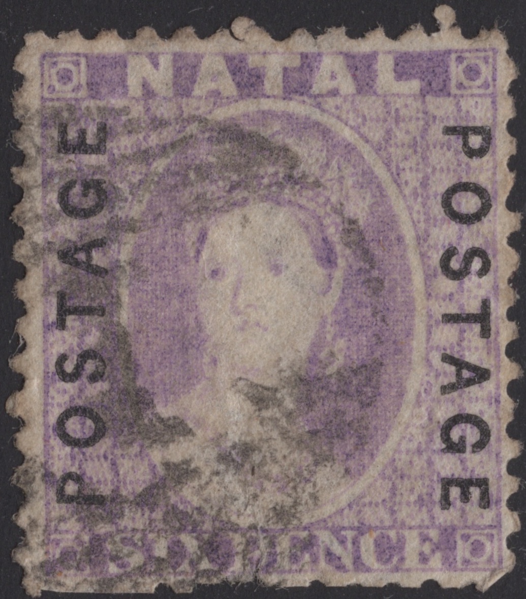 Aron R. Halberstam Philatelists Ltd.; British Commonwealth Stamps: NATAL - QV; Scott: 40; SG: 62; Condition: F-VF U