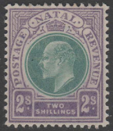 Aron R. Halberstam Philatelists Ltd.; British Commonwealth Stamps: NATAL - ; Scott: 91; SG: 137; Condition: VF LH