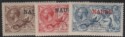 Aron R. Halberstam Philatelists Ltd.; British Commonwealth Stamps: NAURU - KGV; Scott: 13-15; SG: 21-23; Condition: VF LH