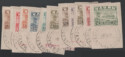 Aron R. Halberstam Philatelists Ltd.; British Commonwealth Stamps: NAURU - KGVI; Scott: 17-28; SG: 26B-37B; Condition: VF U