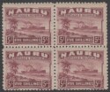 Aron R. Halberstam Philatelists Ltd.; British Commonwealth Stamps: NAURU - KGV; Scott: 29; SG: 38A; Condition: F-VF NH