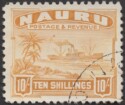 Aron R. Halberstam Philatelists Ltd.; British Commonwealth Stamps: NAURU - ; Scott: 30A; SG: 39B; Condition: VF U
