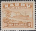 Aron R. Halberstam Philatelists Ltd.; British Commonwealth Stamps: NAURU - KGV; Scott: 30a; SG: 39B; Condition: VF NH