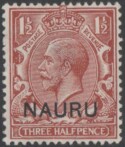 Aron R. Halberstam Philatelists Ltd.; British Commonwealth Stamps: NAURU - KGV; Scott: 3; SG: 3; Condition: VF H