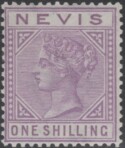Aron R. Halberstam Philatelists Ltd.; British Commonwealth Stamps: NEVIS - QV; Scott: 30; SG: 34; Condition: F-VF NH