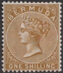 Aron R. Halberstam Philatelists Ltd.; British Commonwealth Stamps: BERMUDA - QV; Scott: 25; SG: 29; Condition: F-VF H