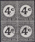 Aron R. Halberstam Philatelists Ltd.; British Commonwealth Stamps: BRITISH HONDURAS - QEII; Scott: J3; SG: D3b; Condition: VF U