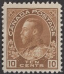 Aron R. Halberstam Philatelists Ltd.; British Commonwealth Stamps: CANADA - KGV; Scott: 118; SG: 254; Condition: VF H