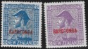 Aron R. Halberstam Philatelists Ltd.; British Commonwealth Stamps: COOK ISLANDS - KGV; Scott: 74a-75; SG: 90 +-92; Condition: VF NH