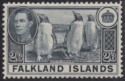 Aron R. Halberstam Philatelists Ltd.; British Commonwealth Stamps: FALKLAND ISLANDS - KGVI; Scott: 93; SG: 160; Condition: VF LH