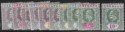 Aron R. Halberstam Philatelists Ltd.; British Commonwealth Stamps: GRENADA - KEVII; Scott: 48-57; SG: 57-66; Condition: VF LH