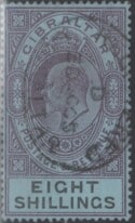 Aron R. Halberstam Philatelists Ltd.; British Commonwealth Stamps: GIBRALTAR - KEVII; Scott: 47; SG: 54; Condition: VF U