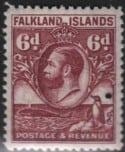 Aron R. Halberstam Philatelists Ltd.; British Commonwealth Stamps: FALKLAND ISLANDS - KGV; Scott: none; SG: 121a; Condition: VF NH