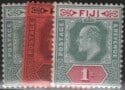 Aron R. Halberstam Philatelists Ltd.; British Commonwealth Stamps: FIJI - KEVII; Scott: none; SG: 113-115; Condition: VF LH