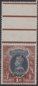 Aron R. Halberstam Philatelists Ltd.; British Commonwealth Stamps: INDIA JIND - KGVI; Scott: O72; SG: O83; Condition: VF NH