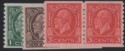 Aron R. Halberstam Philatelists Ltd.; British Commonwealth Stamps: CANADA - KGV; Scott: 205-207; SG: 326-328; Condition: VF NH