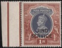 Aron R. Halberstam Philatelists Ltd.; British Commonwealth Stamps: INDIA JIND - KGVI; Scott: O72; SG: O83; Condition: VF NH