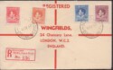 Aron R. Halberstam Philatelists Ltd.; British Commonwealth Stamps: NAURU - KGVI; Scott: none; SG: 44-47; Condition: VF U