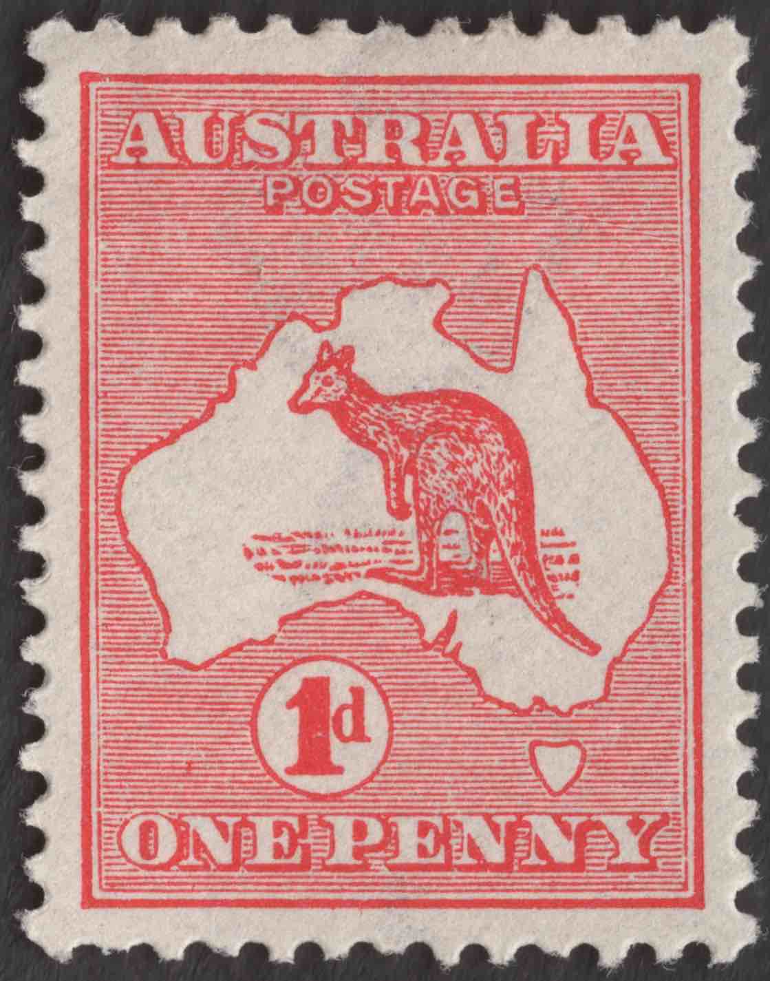 Aron R. Halberstam Philatelists Ltd.; British Commonwealth Stamps: AUSTRALIA - KGV; Scott: 2; SG: 2; Condition: VF LH