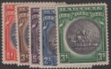 Aron R. Halberstam Philatelists Ltd.; British Commonwealth Stamps: BAHAMAS - KGV; Scott: 85-89; SG: 126-130; Condition: VF LH