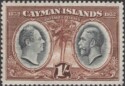 Aron R. Halberstam Philatelists Ltd.; British Commonwealth Stamps: CAYMAN ISLANDS - KGV; Scott: none; SG: 92; Condition: XF VLH