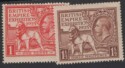 Aron R. Halberstam Philatelists Ltd.; British Commonwealth Stamps: GREAT BRITAIN - KGV; Scott: 203-204; SG: 432-433; Condition: VF NH