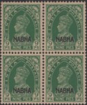 Aron R. Halberstam Philatelists Ltd.; British Commonwealth Stamps: INDIA NABHA - ; Scott: 89; SG: 97; Condition: VF NH