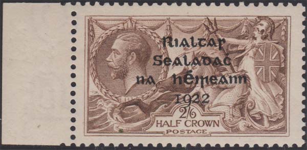 Aron R. Halberstam Philatelists Ltd.; British Commonwealth Stamps: IRELAND - KGV; Scott: 36; SG: 44; Condition: VF LH